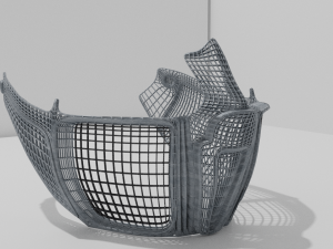 scifi mask 3D मॉडल