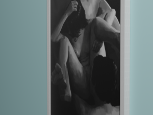 Erotic Painting - original kiss of eros Modello 3D