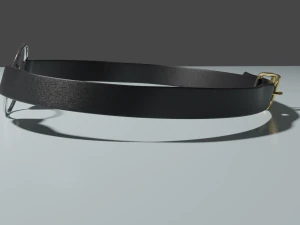 leather choker 3D Model