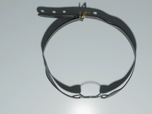 leather choker 3D Model