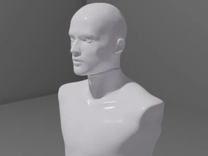 armless manequin 3D Model