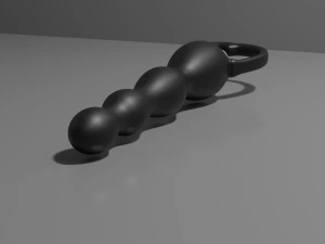 Wand Vibrator Sextoy 3D Model