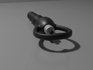Wand Vibrator Sextoy 3D Model