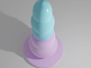 Sextoy di zucchero filato Modello 3D