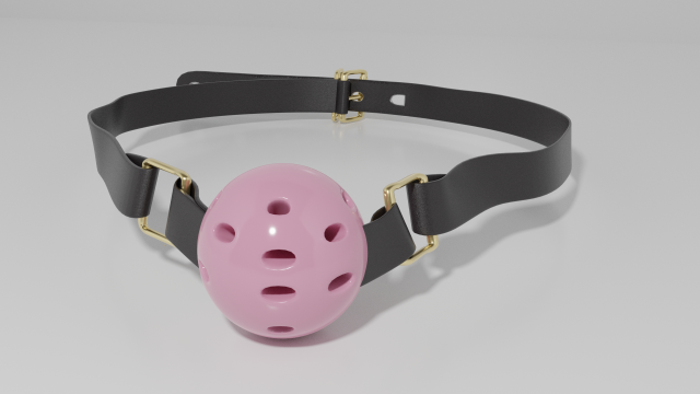 chokergag 3D Модель .c4d .max .obj .3ds .fbx .stl .blend 