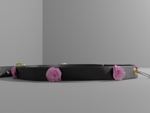 slut choker necklace 3Dモデル