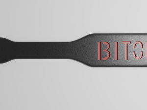 Leather Spanker 3D Model