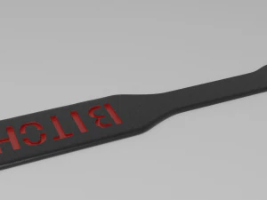 Leather Spanker 3D Model