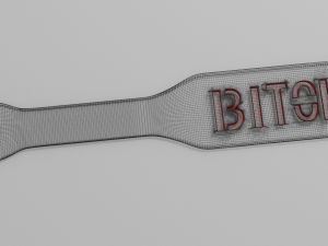 Leather Spanker 3D Modell