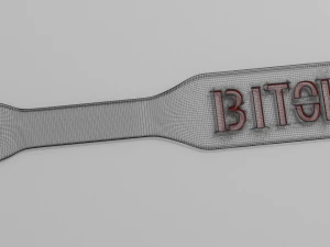 Leather Spanker 3D Model
