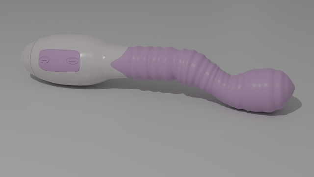 Hyman Vibrator Sextoy Modelo 3D .c4d .max .obj .3ds .fbx .stl .blend 