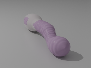 Hyman Vibrator Sextoy Modelo 3D