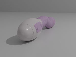 Hyman Vibrator Sextoy Modelo 3D