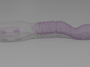 Hyman Vibrator Sextoy Modelo 3D