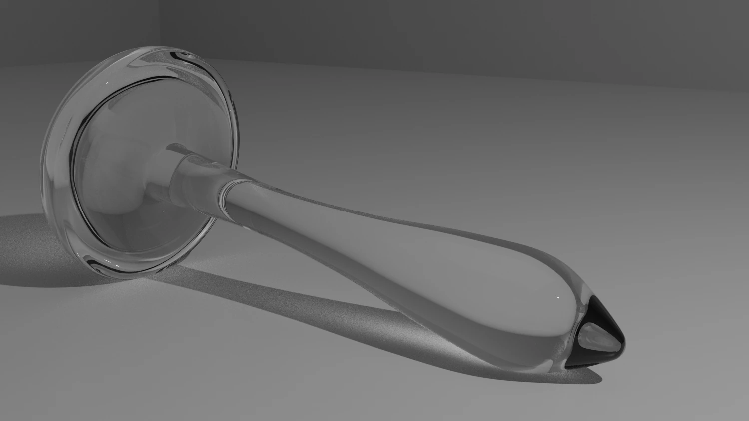 Mushroom glass sextoy 3D Model .c4d .max .obj .3ds .fbx .stl .blend