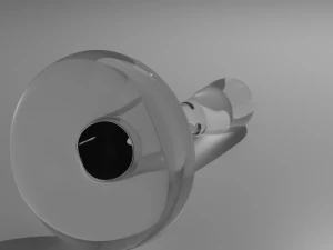 Mushroom glass sextoy 3D Model