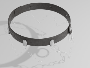 chain choker Model 3D
