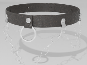 chain choker Model 3D