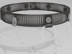chain choker Model 3D