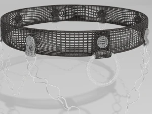 chain choker 3D Model