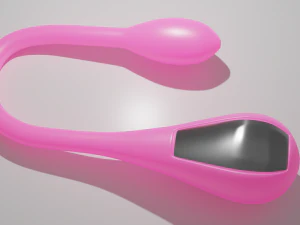 August Vibrator Sextoy 3D Model