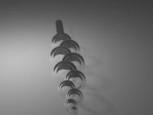 Glass Wand Sextoy 3D Model