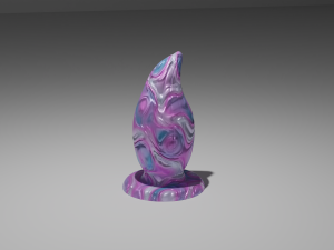Alien Egg Sextoy Plug 3D Модель