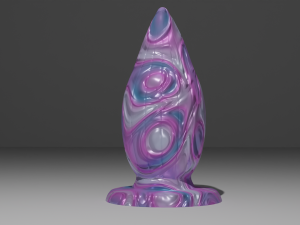 Alien Egg Sextoy Plug 3D Модель