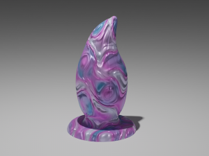 Alien Egg Sextoy Plug 3D Модель