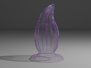 Alien Egg Sextoy Plug 3D Модель