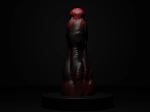 Diablo Penis Sextoy 3D Model