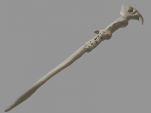 Voldemort Wand 3D Model