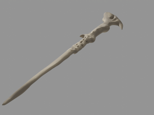 Voldemort Wand Modello 3D