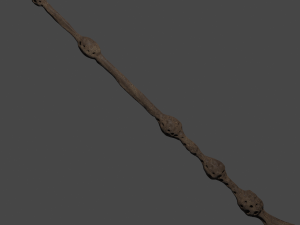 Dumbledore Elder wand Harry Potter 3D 모델