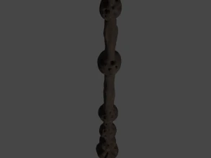 Dumbledore Elder wand Harry Potter 3D Model