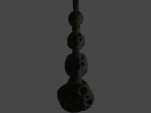 Dumbledore Elder wand Harry Potter 3D Model