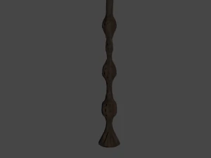 Dumbledore Elder wand Harry Potter 3D Model
