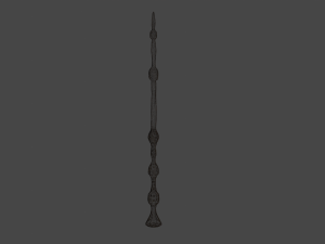 Dumbledore Elder wand Harry Potter Modelo 3D