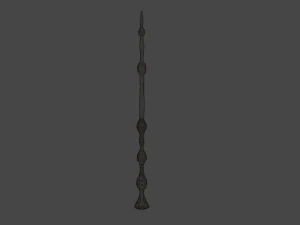 Dumbledore Elder wand Harry Potter 3D Model