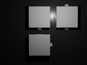 Modular Dungeon battle map 3D 打印模型
