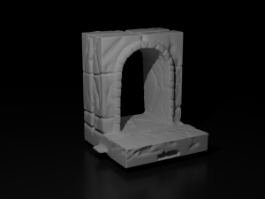 Modular Dungeon battle map 3D 打印模型