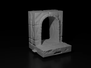 Modular Dungeon battle map 3D Print Model