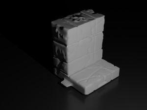 Modular Dungeon battle map 3D 打印模型
