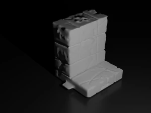 Modular Dungeon battle map 3D Print Model