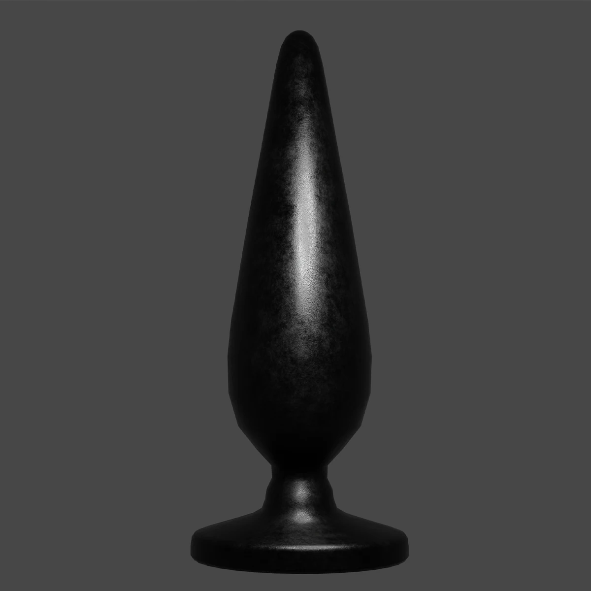 Black Sextoy Plug 3D Model .c4d .max .obj .3ds .fbx .stl .blend 