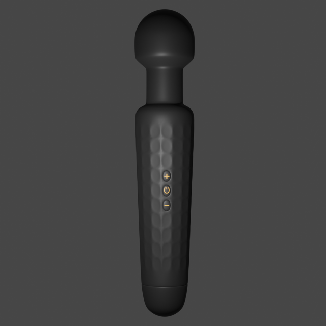 Vibrator Massager Modello 3D .c4d .max .obj .3ds .fbx .stl .blend 