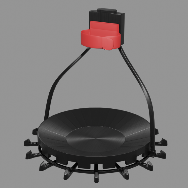 VR Omni-directional Treadmill 3D Модель .c4d .max .obj .3ds .fbx .stl .blend 