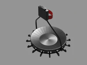 VR Omni-directional Treadmill 3D Model