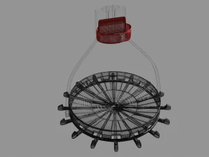 VR Omni-directional Treadmill 3D Model