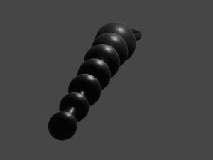 Sextoy wand - rigged Model 3D